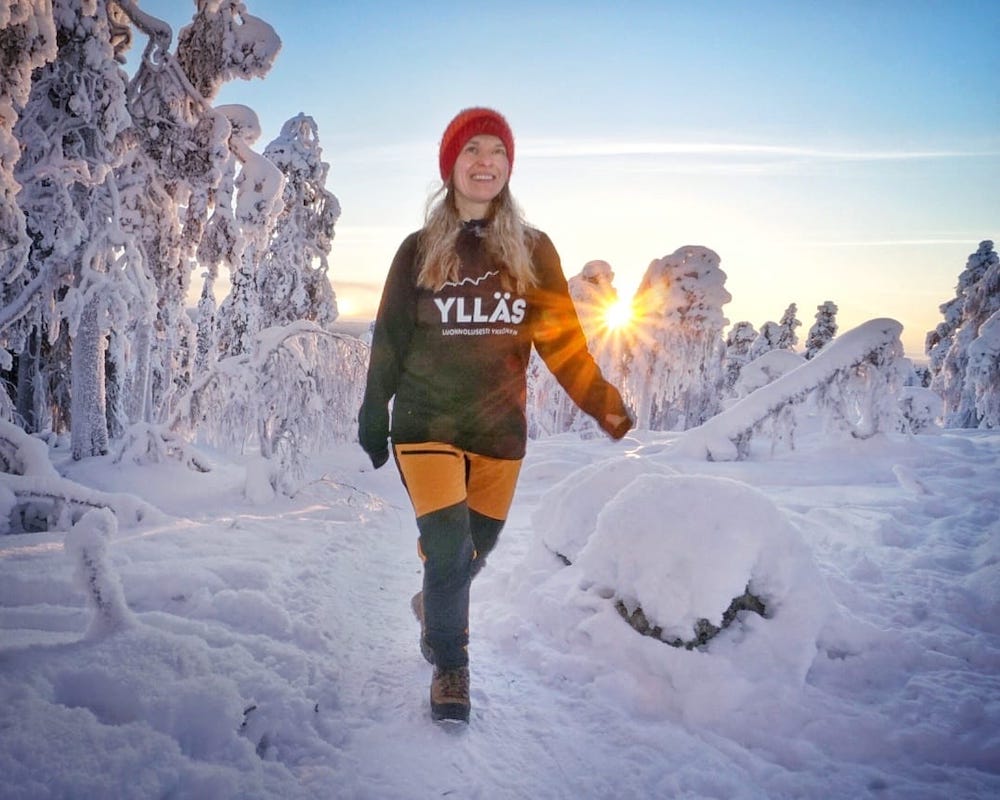 Ylläs talvivaellus visit ylläs
